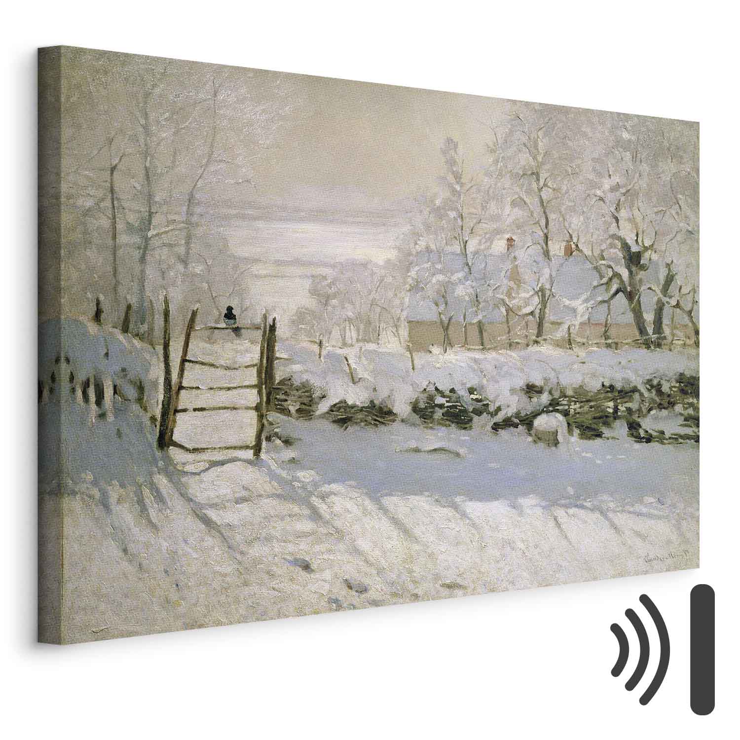 Leinwandbild - Claude Monet – The Magpie