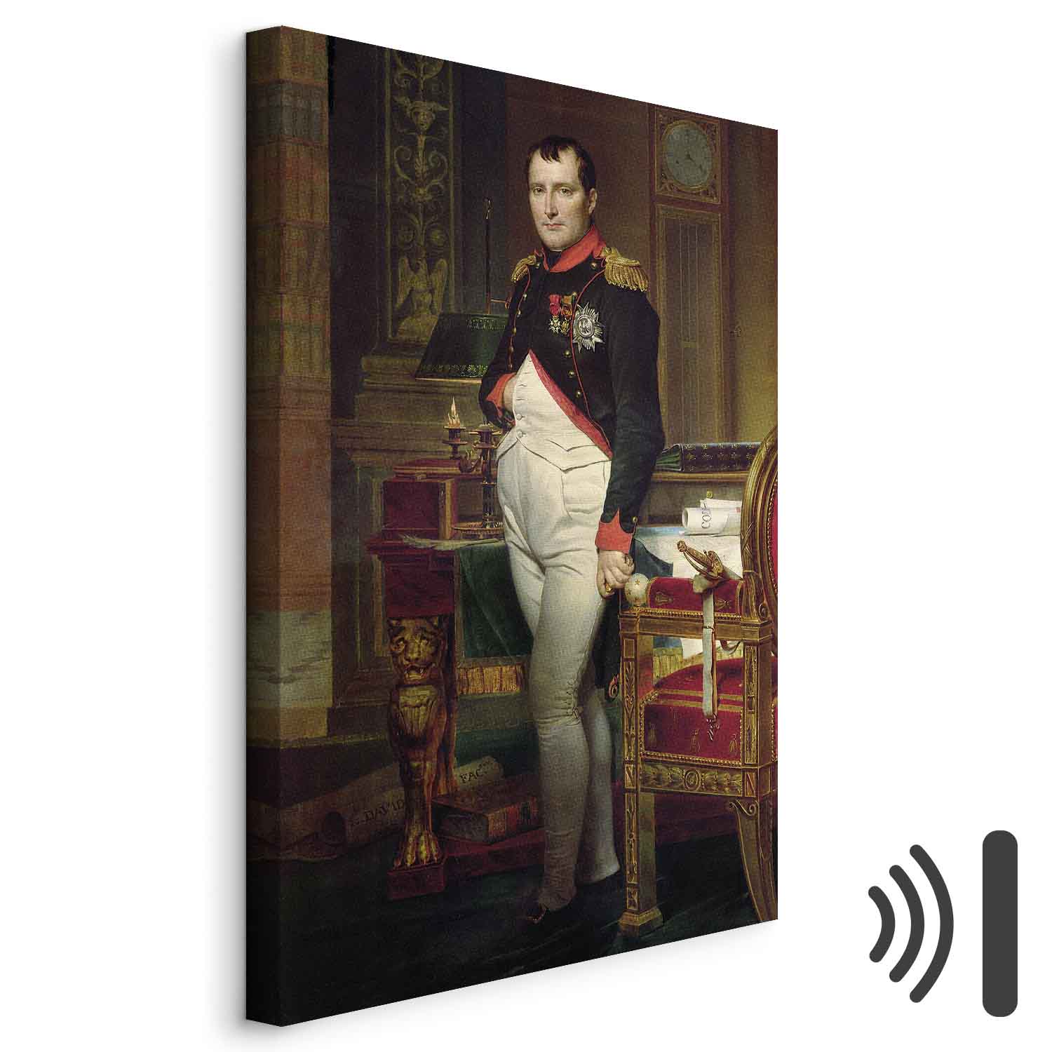 Leinwandbild - Jacques-Louis David – Napoleon Bonaparte