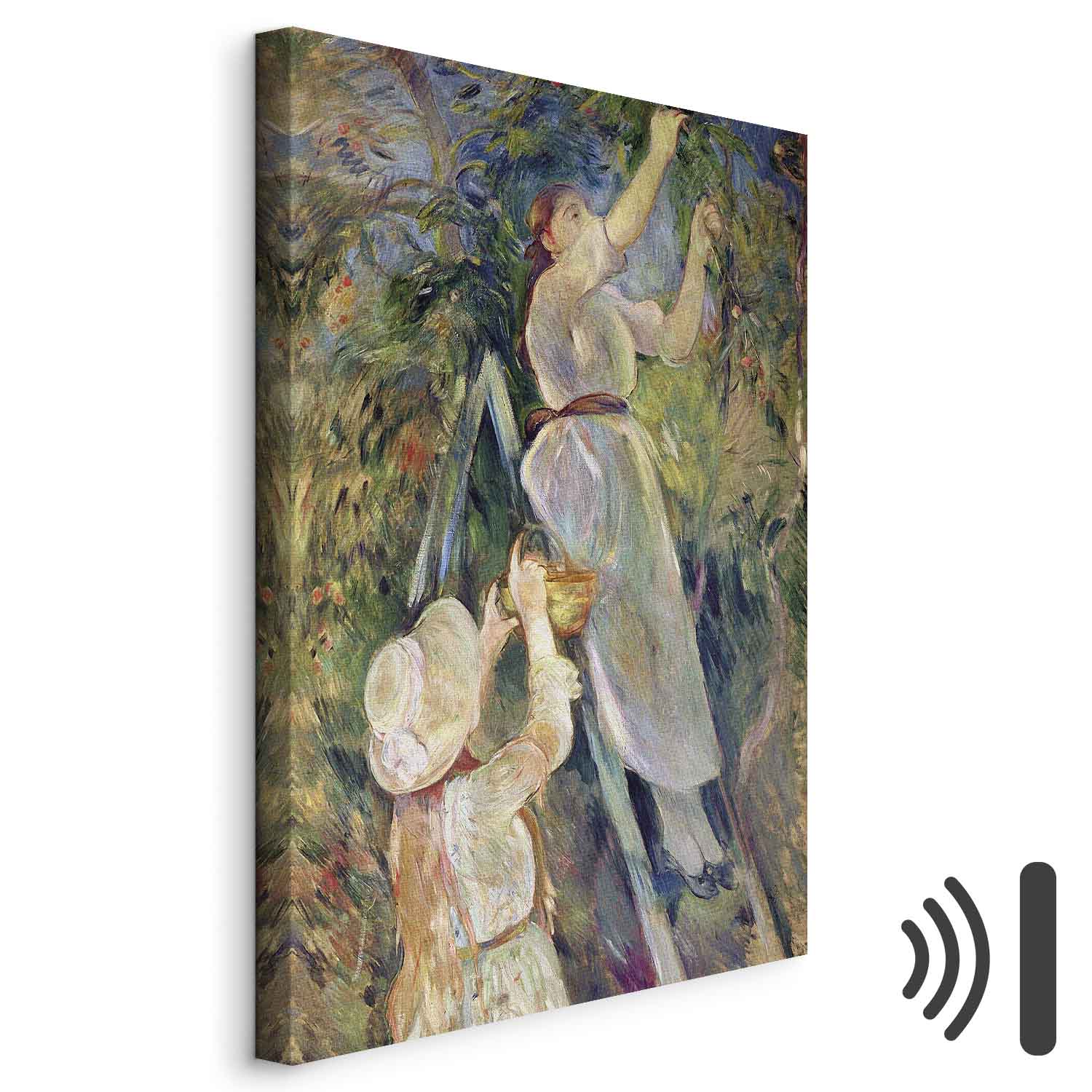 Leinwandbild - Berthe Morisot – The Cherry Picker