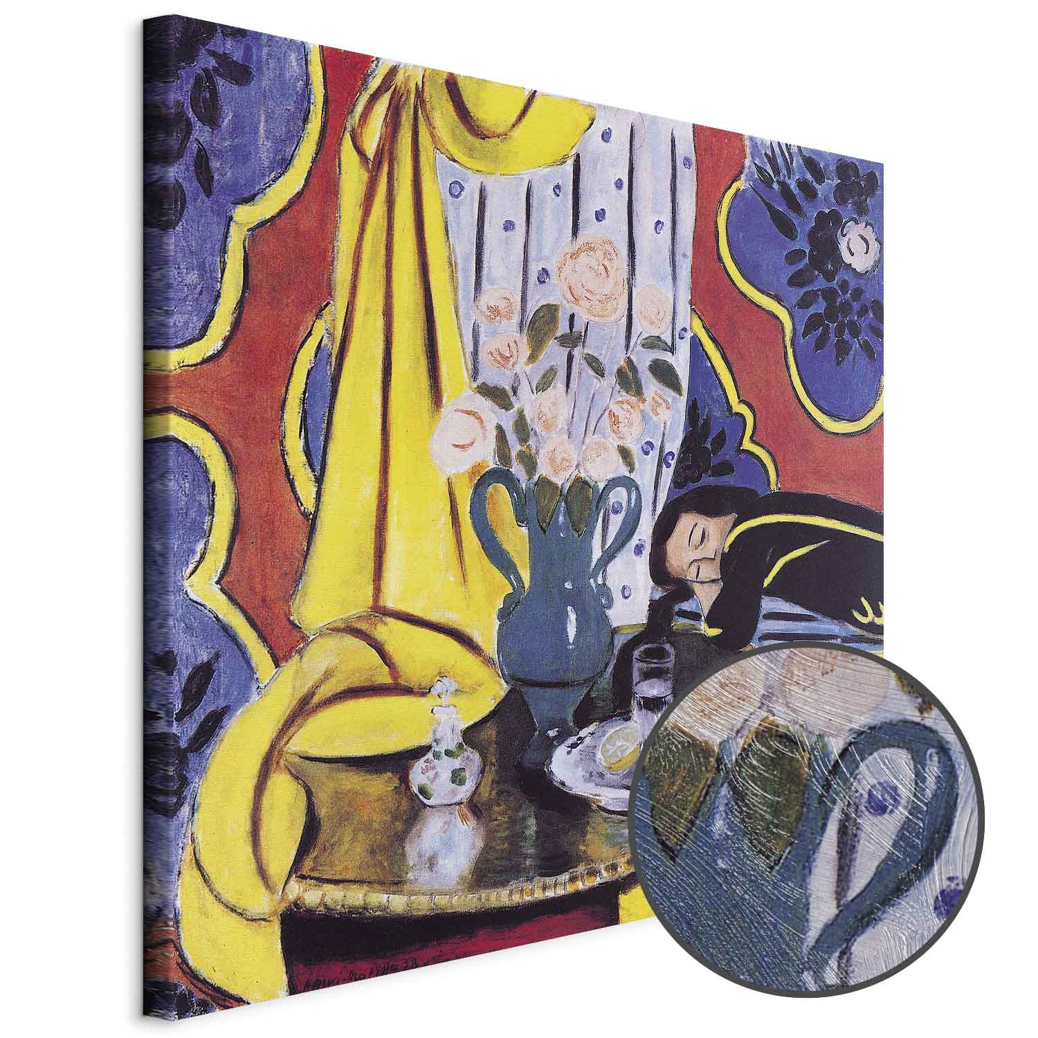 Leinwandbild - Henri Matisse – Harmony in Yellow