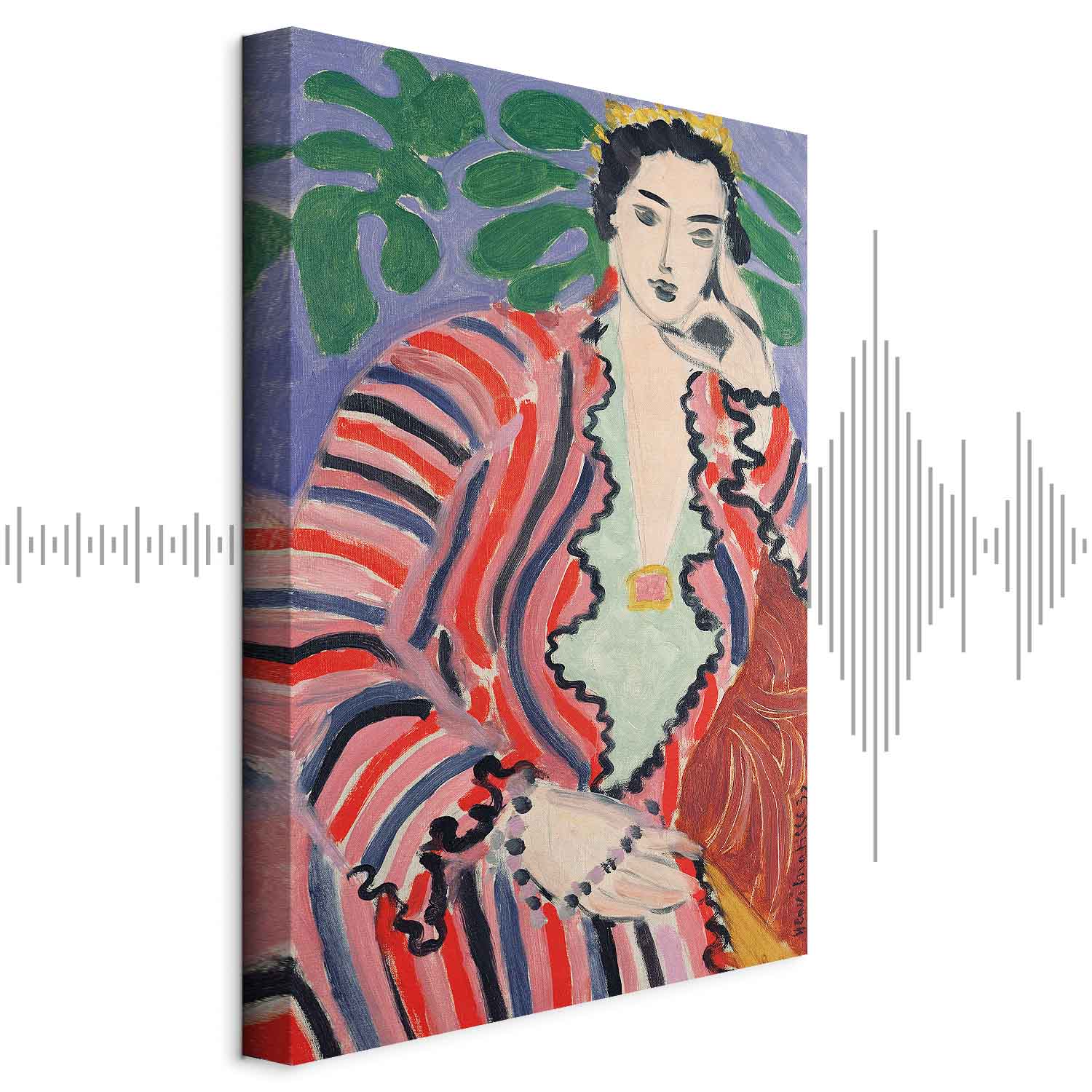 Leinwandbild - Henri Matisse – Elena