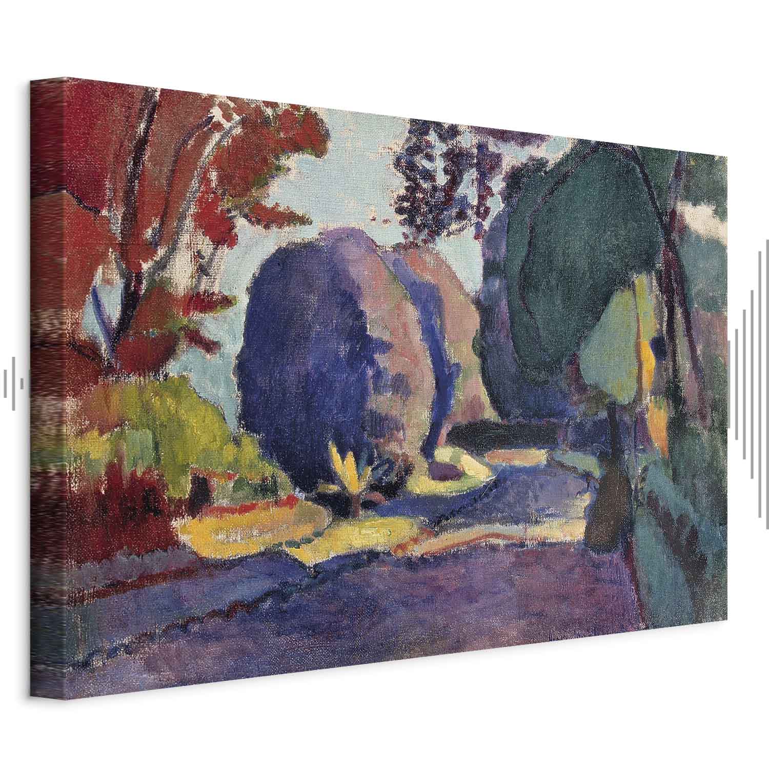 Leinwandbild - Henri Matisse – Luxembourg Gardens