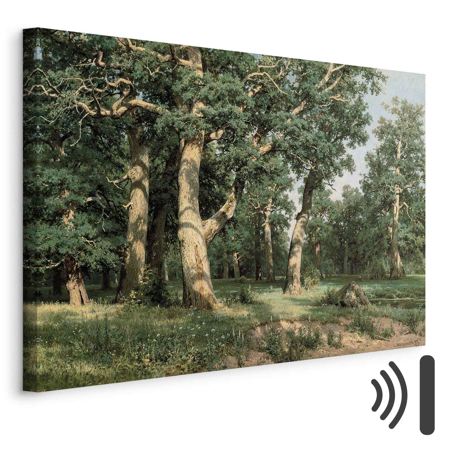 Leinwandbild - Ivan Shishkin – Oak Forest
