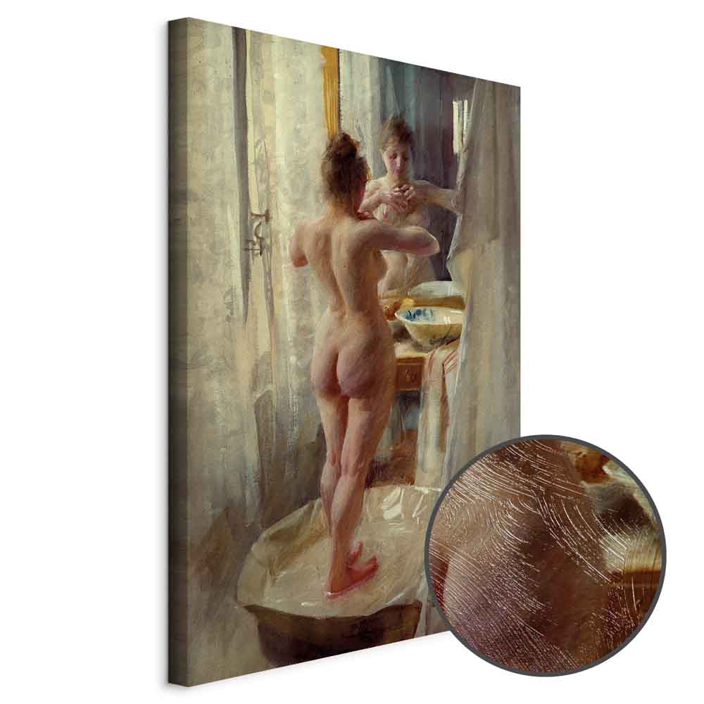 Leinwandbild - Anders Zorn – Tube