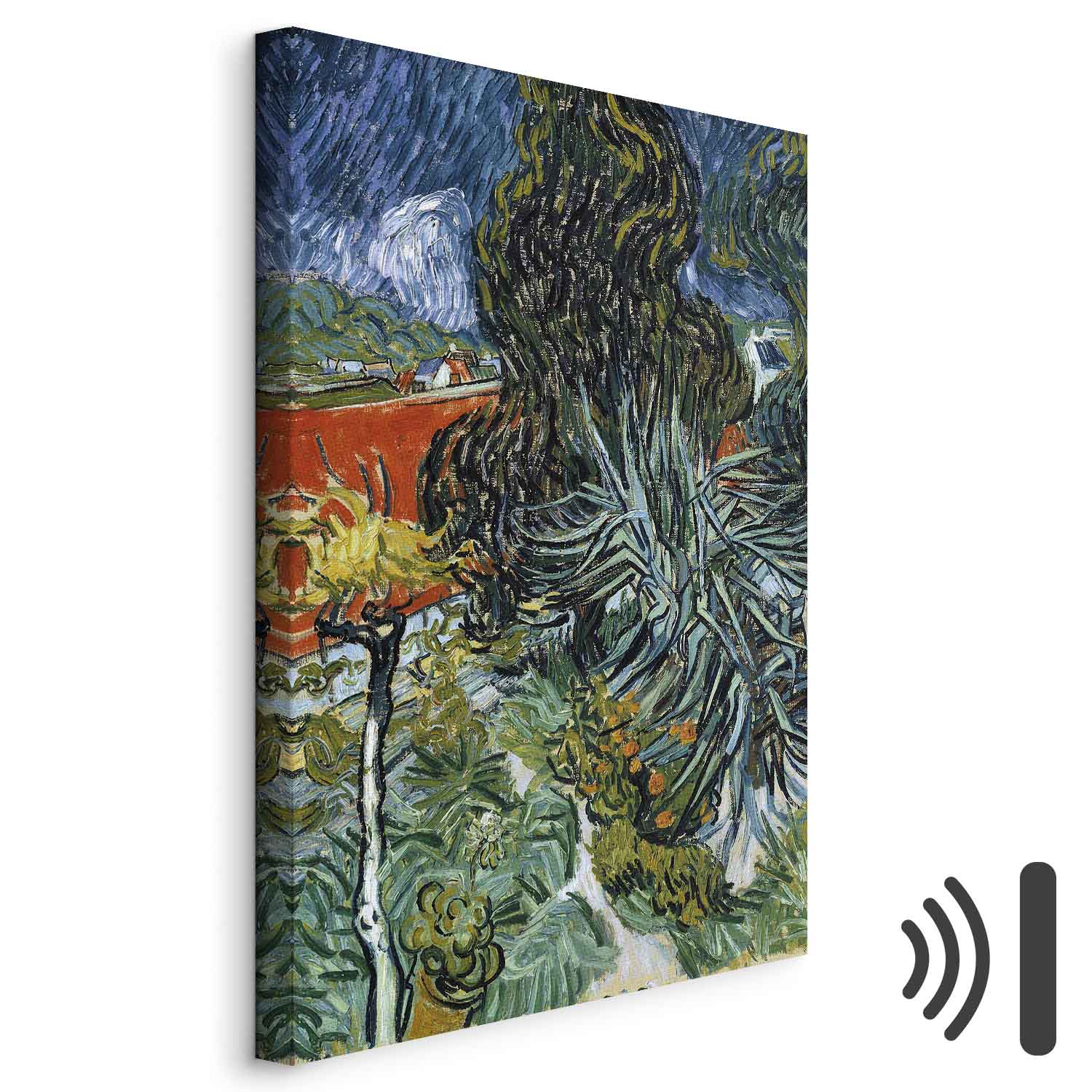 Leinwandbild - Vincent Van Gogh – The Garden of Dr. Gachet in Auvers