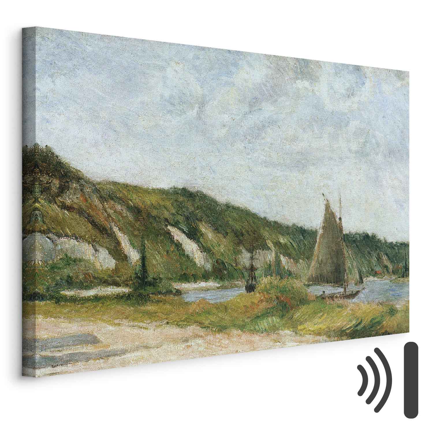 Leinwandbild - Paul Gauguin – The Sailing Ships