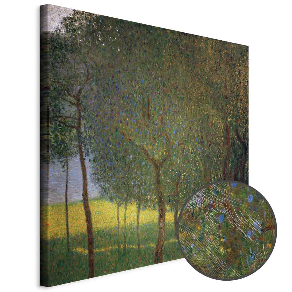 Leinwandbild - Gustav Klimt – Fruit trees on Attersee
