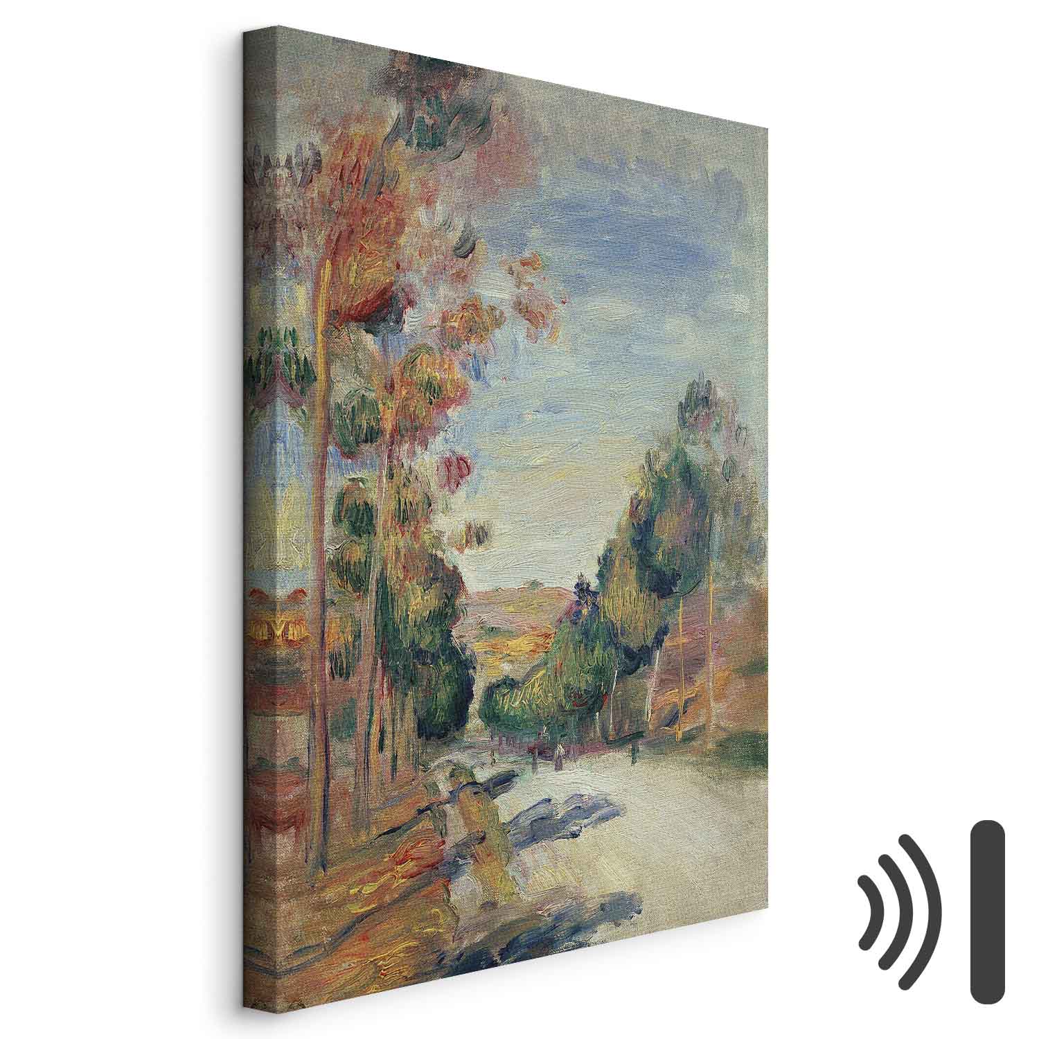 Leinwandbild - Pierre-Auguste Renoir – Paysage d'Essoyes