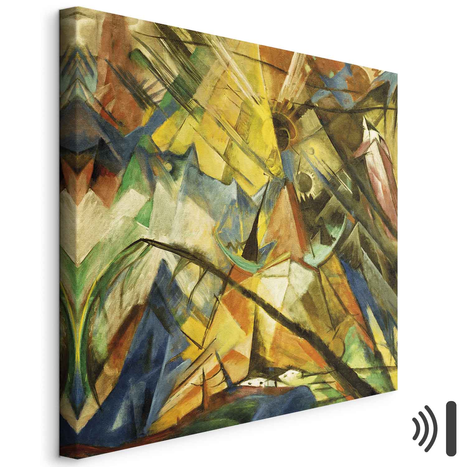 Leinwandbild - Franz Marc – Tirol