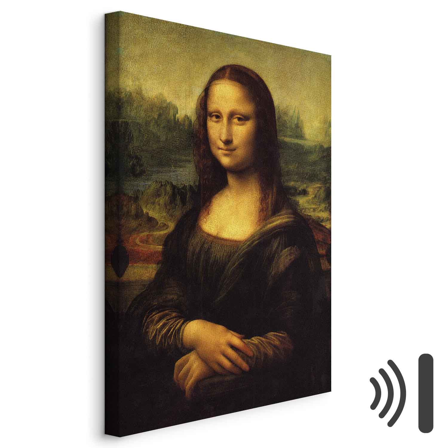 Leinwandbild - Leonardo da Vinci – Mona Lisa
