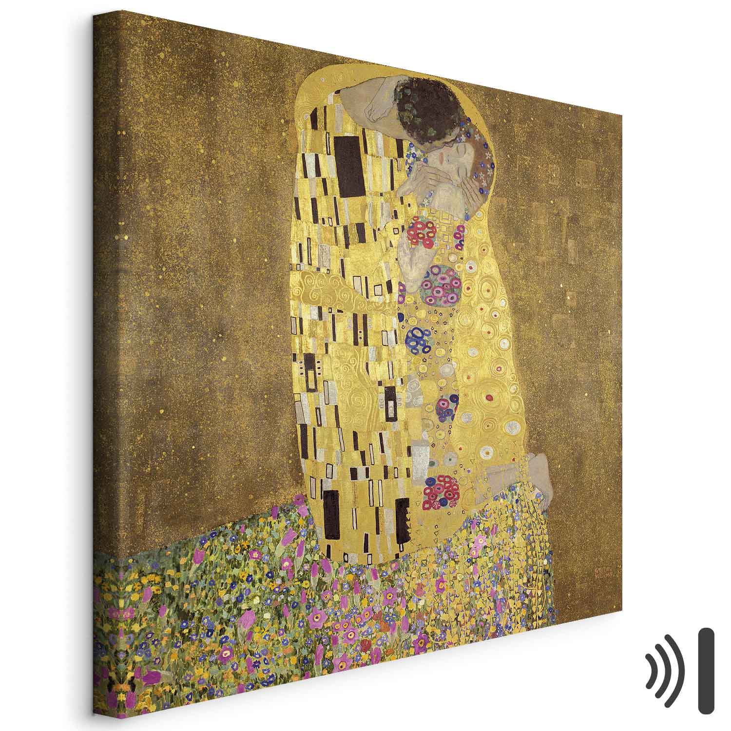 Leinwandbild - Gustav Klimt – Kiss