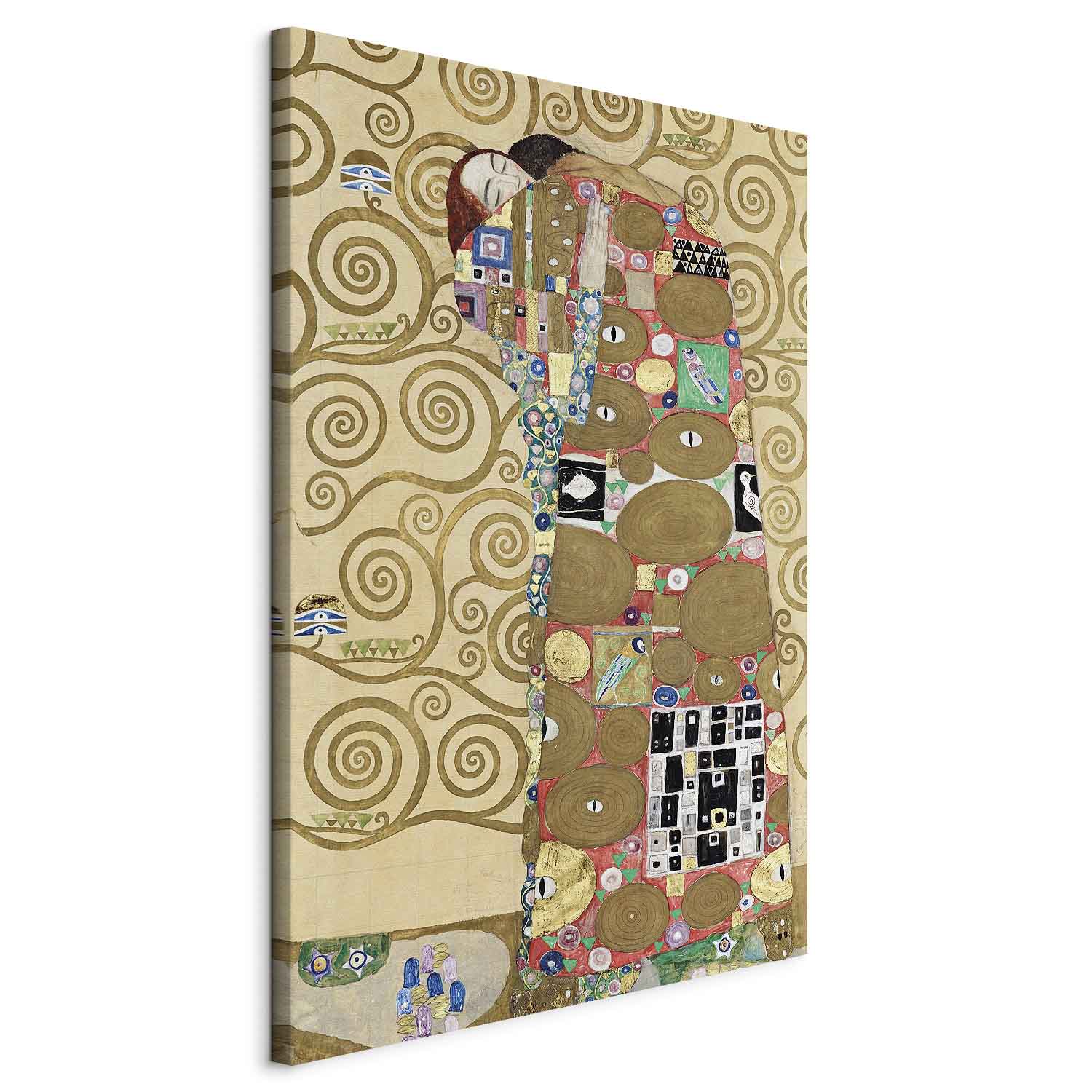 Wandbild XXL - Gustav Klimt – The Fulfilment
