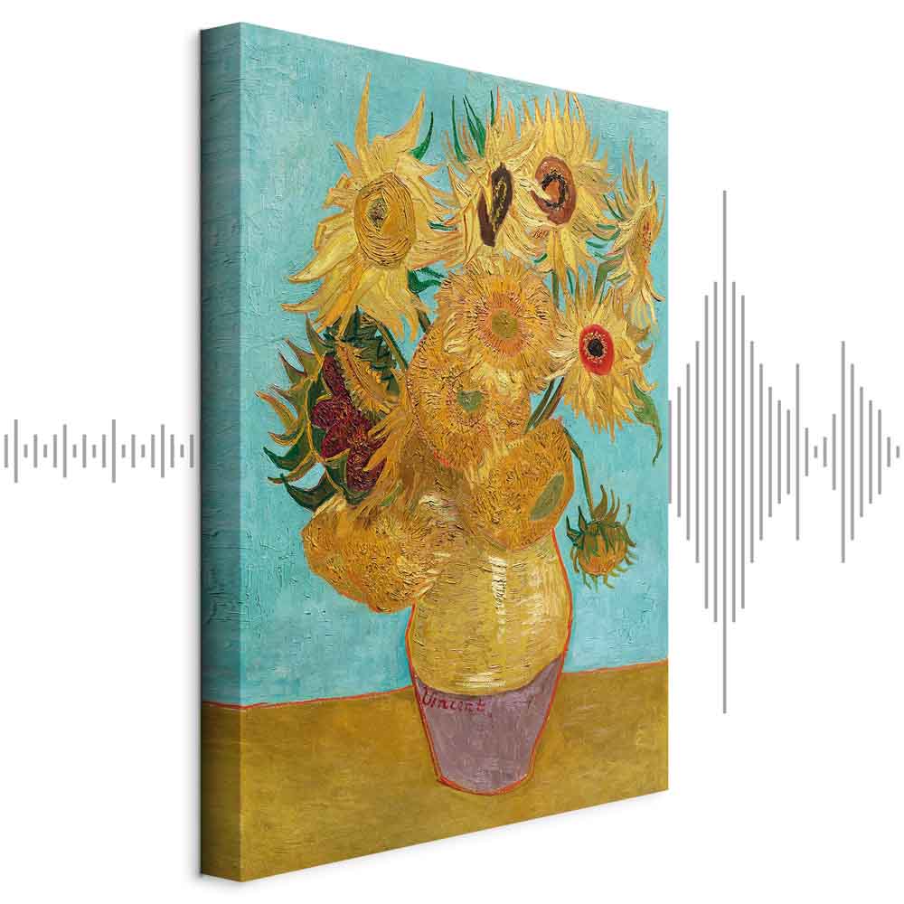 Leinwandbild - Vincent van Gogh – Sunflowers II