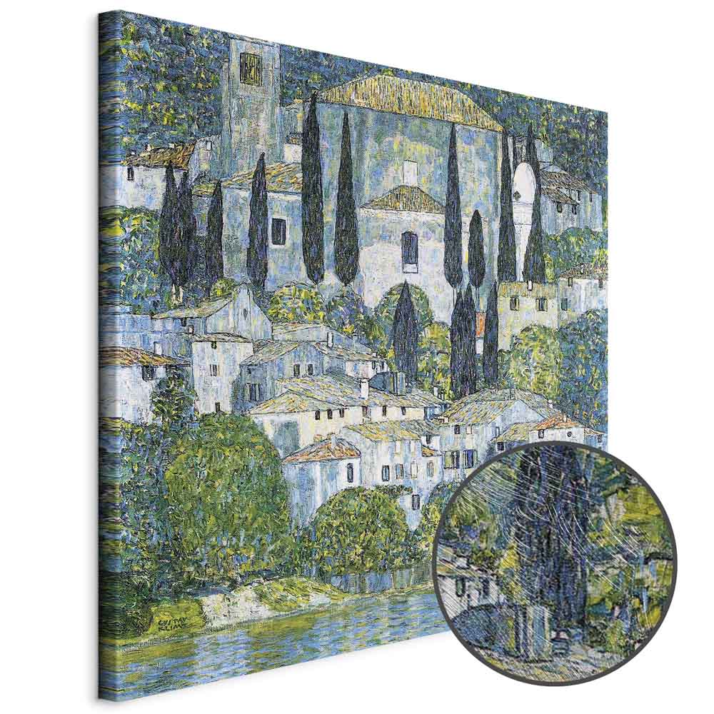 Leinwandbild - Gustav Klimt – Church in Casson