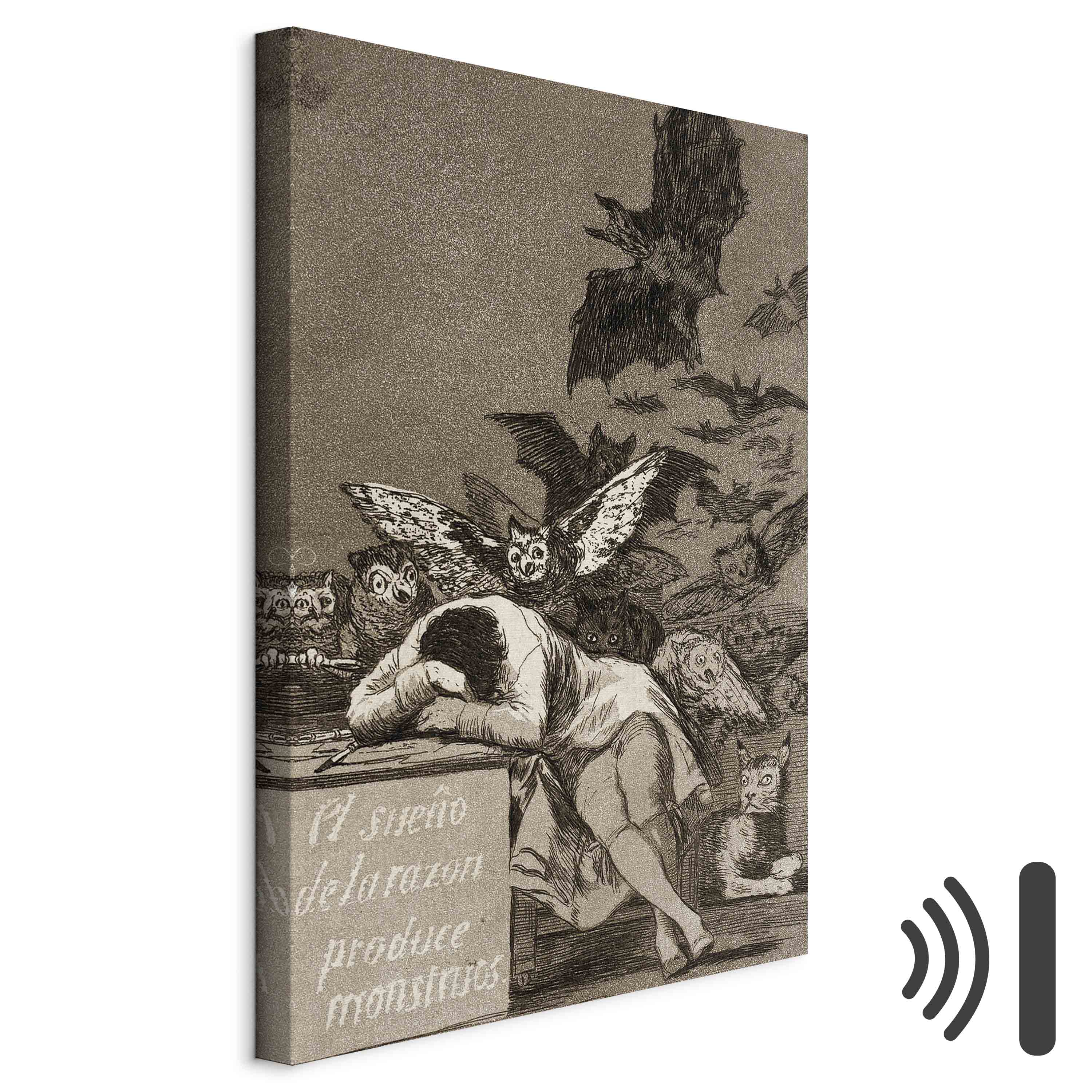 Leinwandbild - Francisco Goya – The Sleep of Reason Produces Monsters