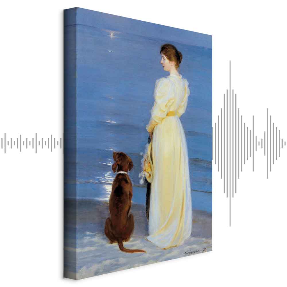 Leinwandbild - Peder Severin Kroyer – Summer Evening in Skagen