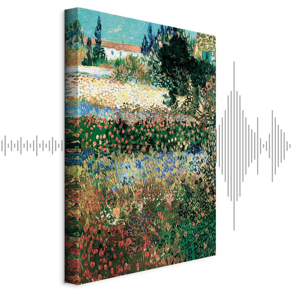 Leinwandbild - Vincent van Gogh – Blossoming Garden