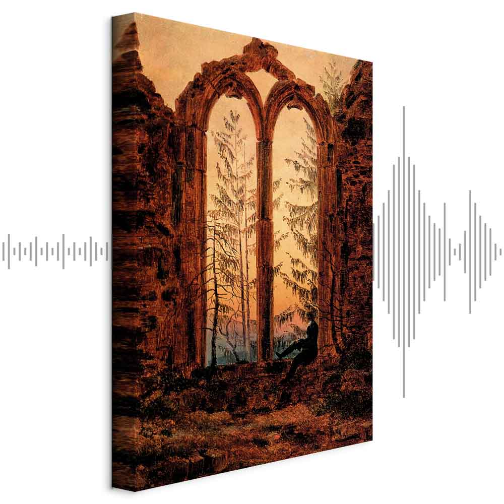 Leinwandbild - Caspar David Friedrich – The Dreamer