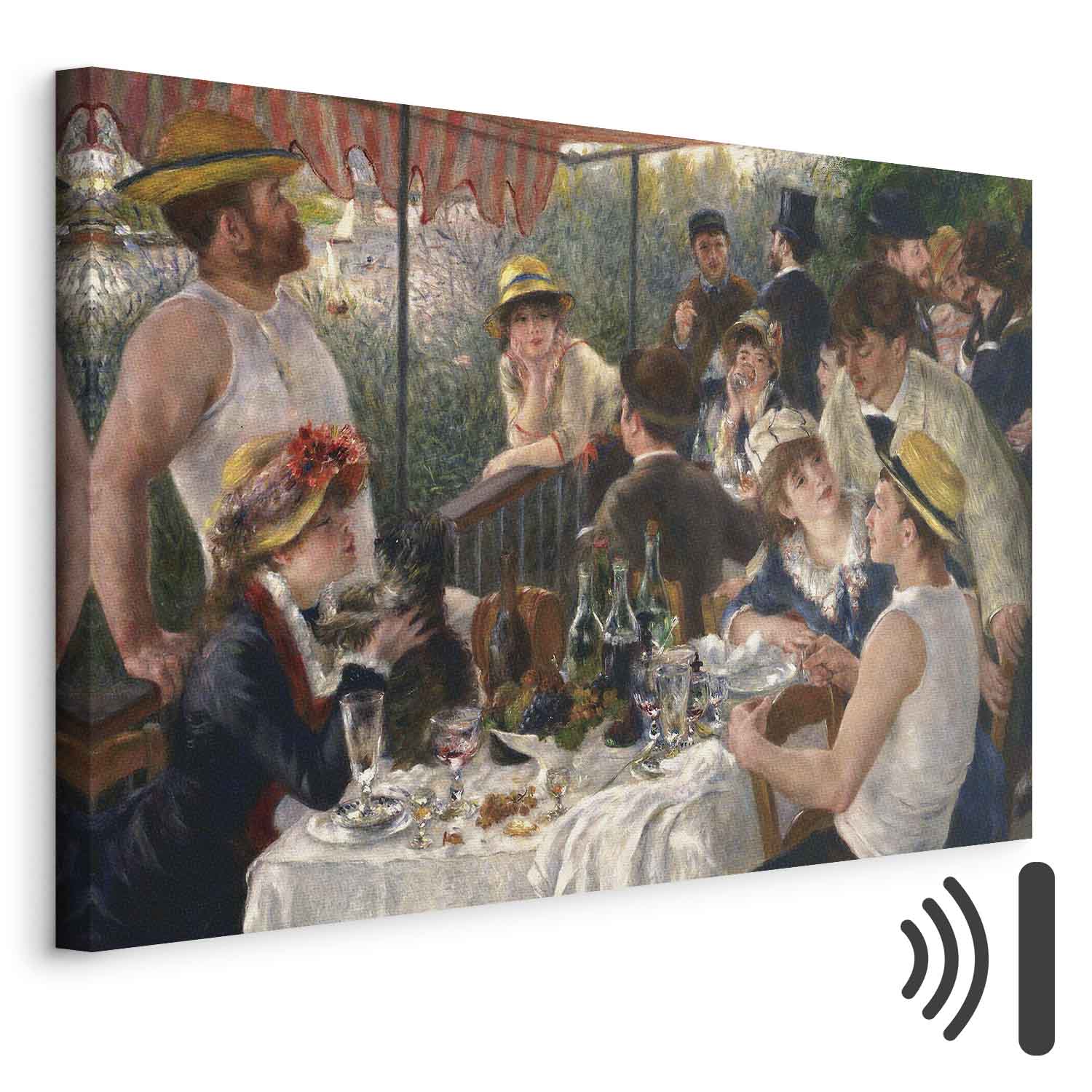 Leinwandbild - Pierre-Auguste Renoir – Luncheon of the Boating Party
