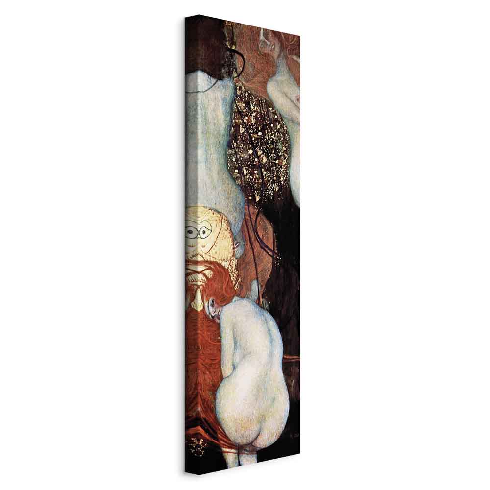 Leinwandbild - Gustav Klimt – Goldfish