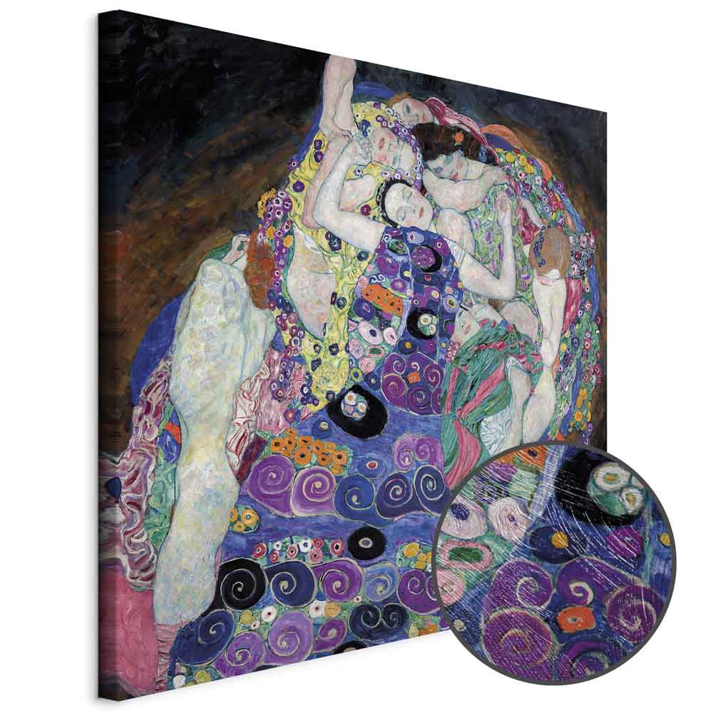 Leinwandbild - Gustav Klimt – Virgin