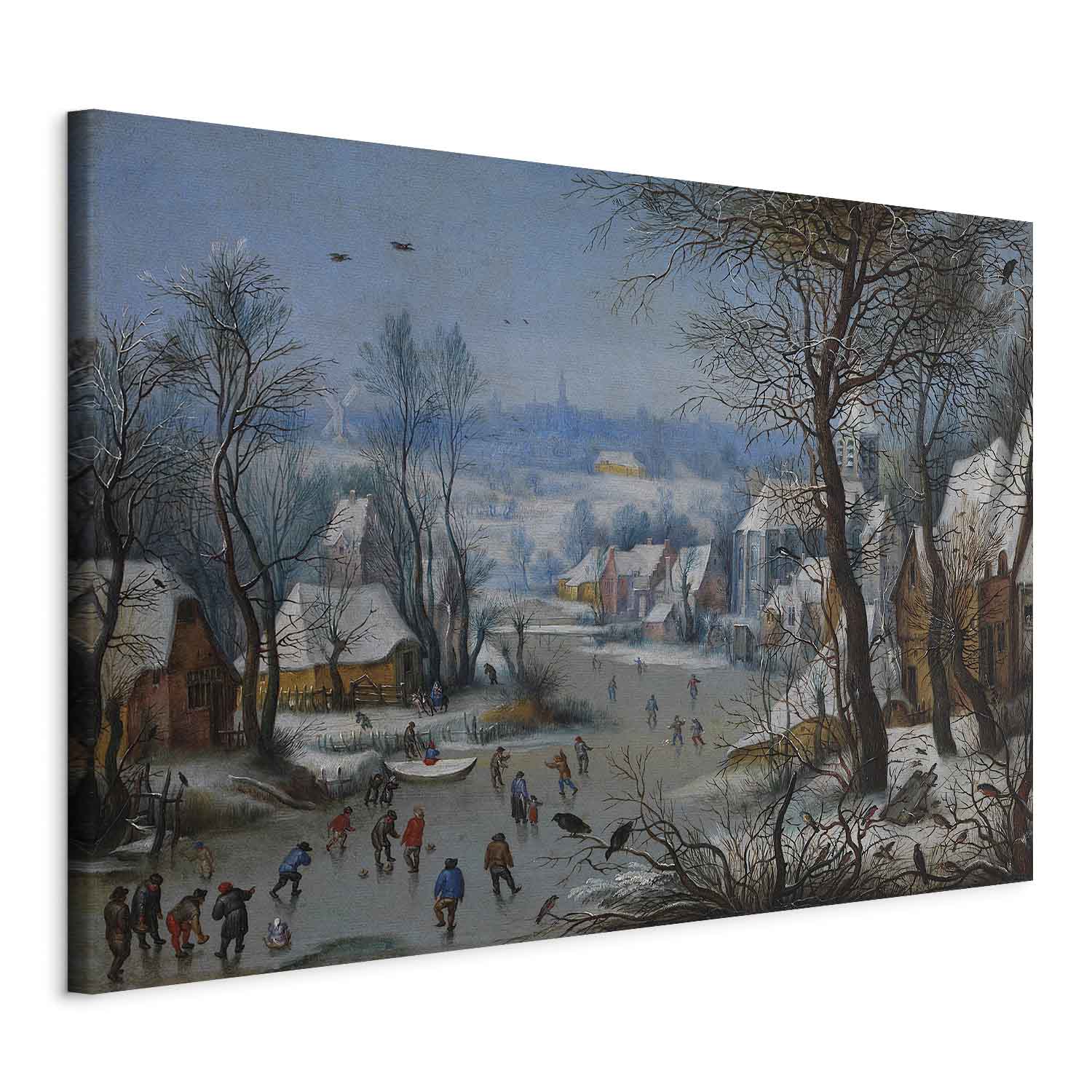 Wandbild XXL - Pieter Brueghel the Younger – Winter Games