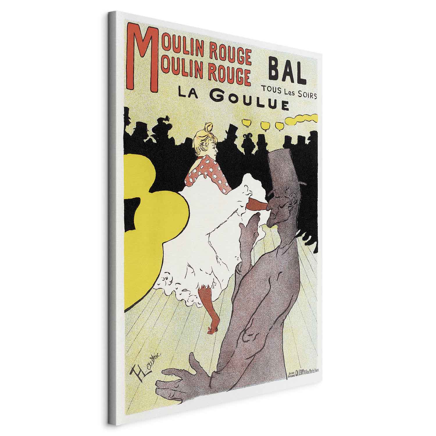 Wandbild XXL - Henri de Toulouse-Lautrec – La Goulue