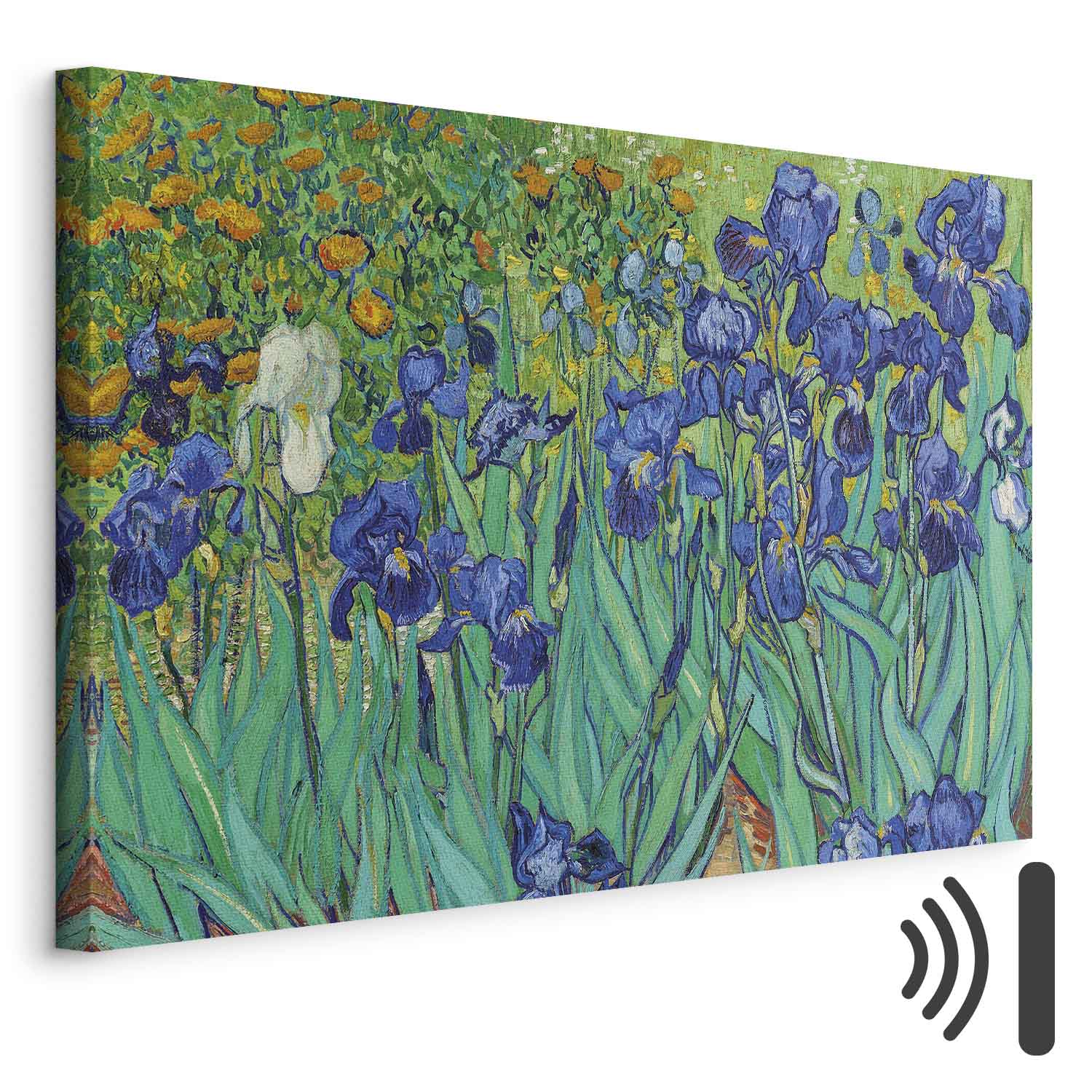 Leinwandbild - Vincent Van Gogh – Iryses