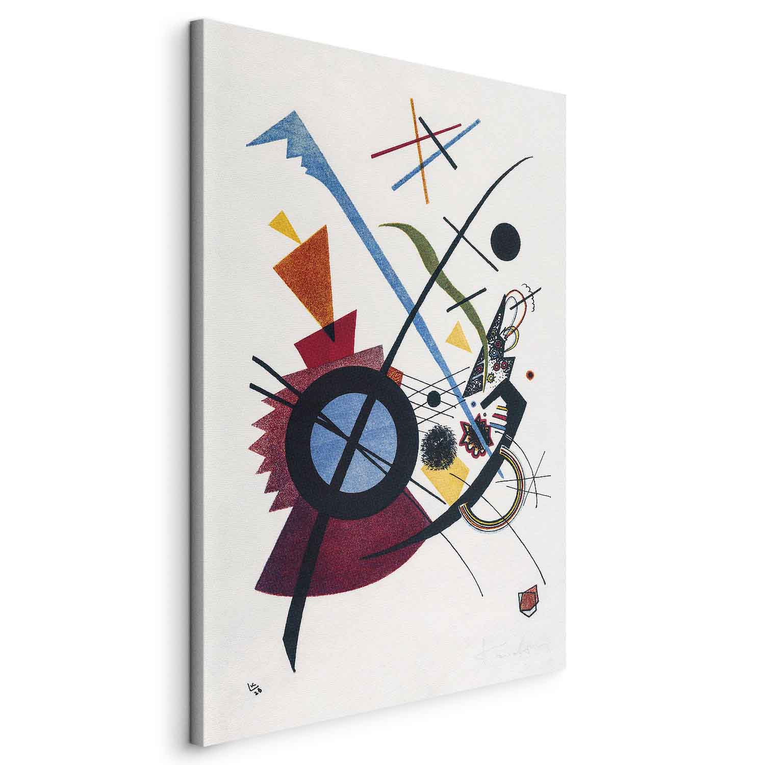 Leinwandbild - Wassily Kandinsky – Violett