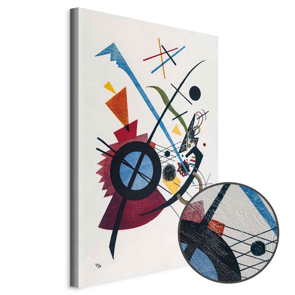Leinwandbild - Wassily Kandinsky – Violett