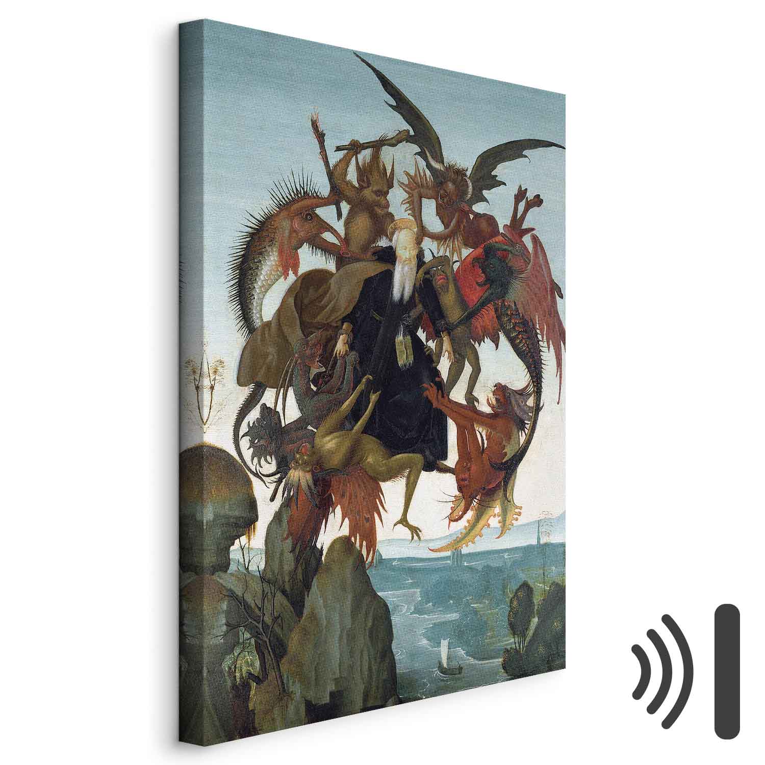 Leinwandbild - Michelangelo – The Torment of Saint Anthony