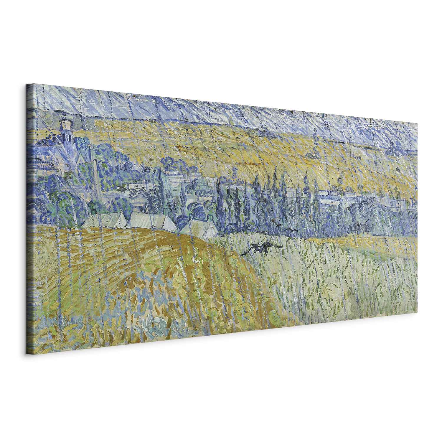 Wandbild XXL - Vincent van Gogh – Auvers in the Rain