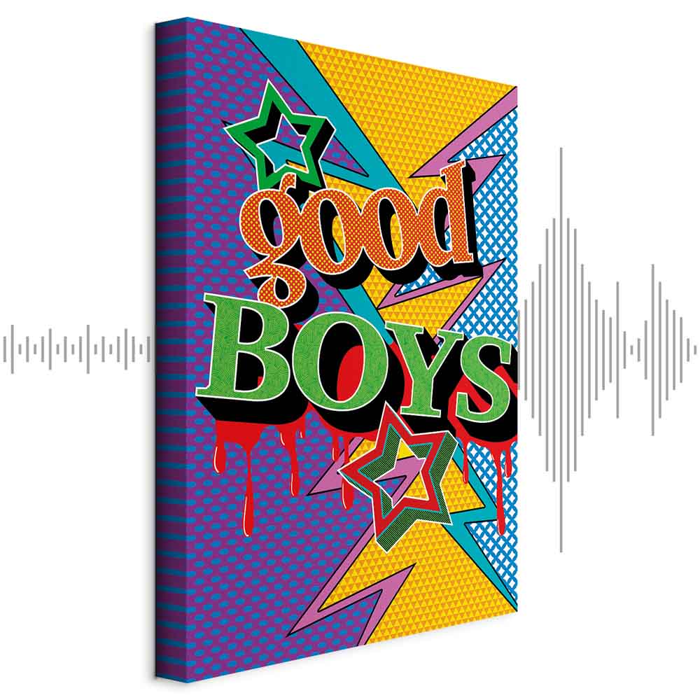 Leinwandbild - Good Boys (1 Part) Vertical