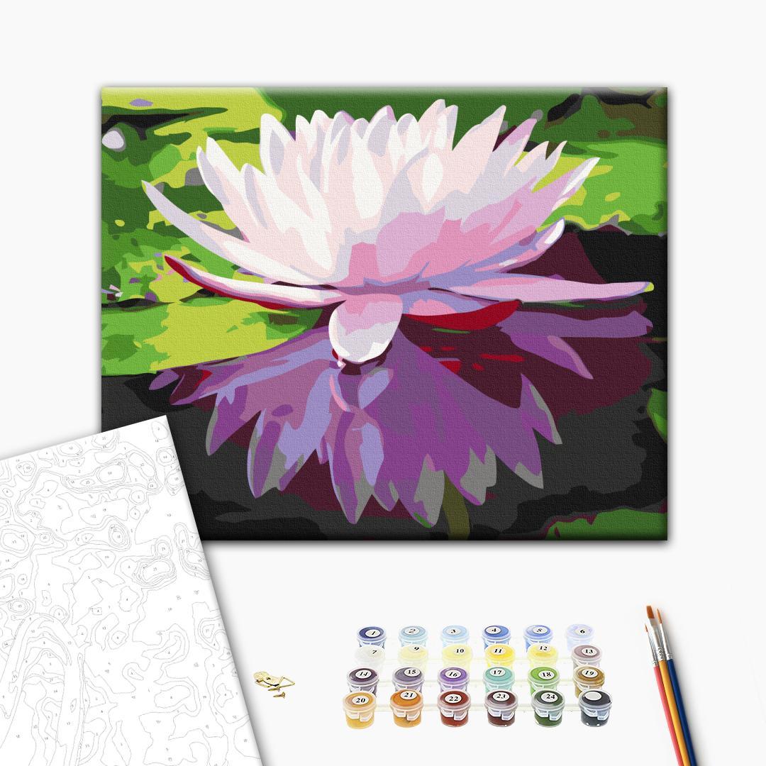 Malen nach Zahlen - Water Lily