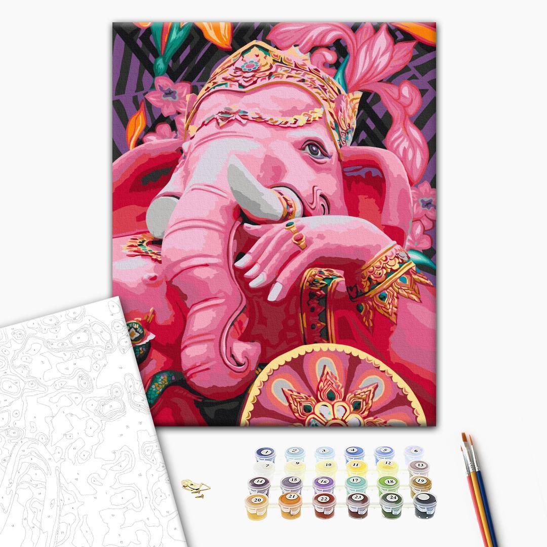 Malen nach Zahlen - Ganesha