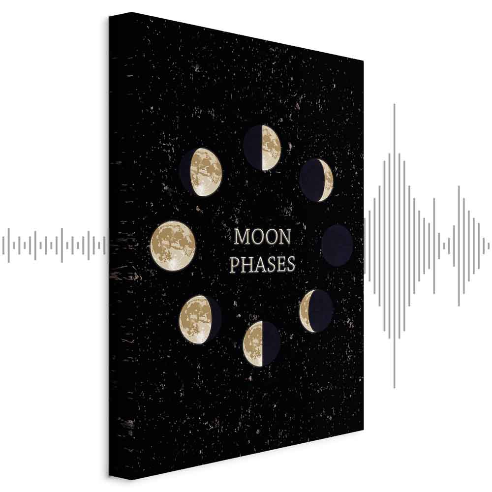 Leinwandbild - Lunar Cycle (1 Part) Vertical