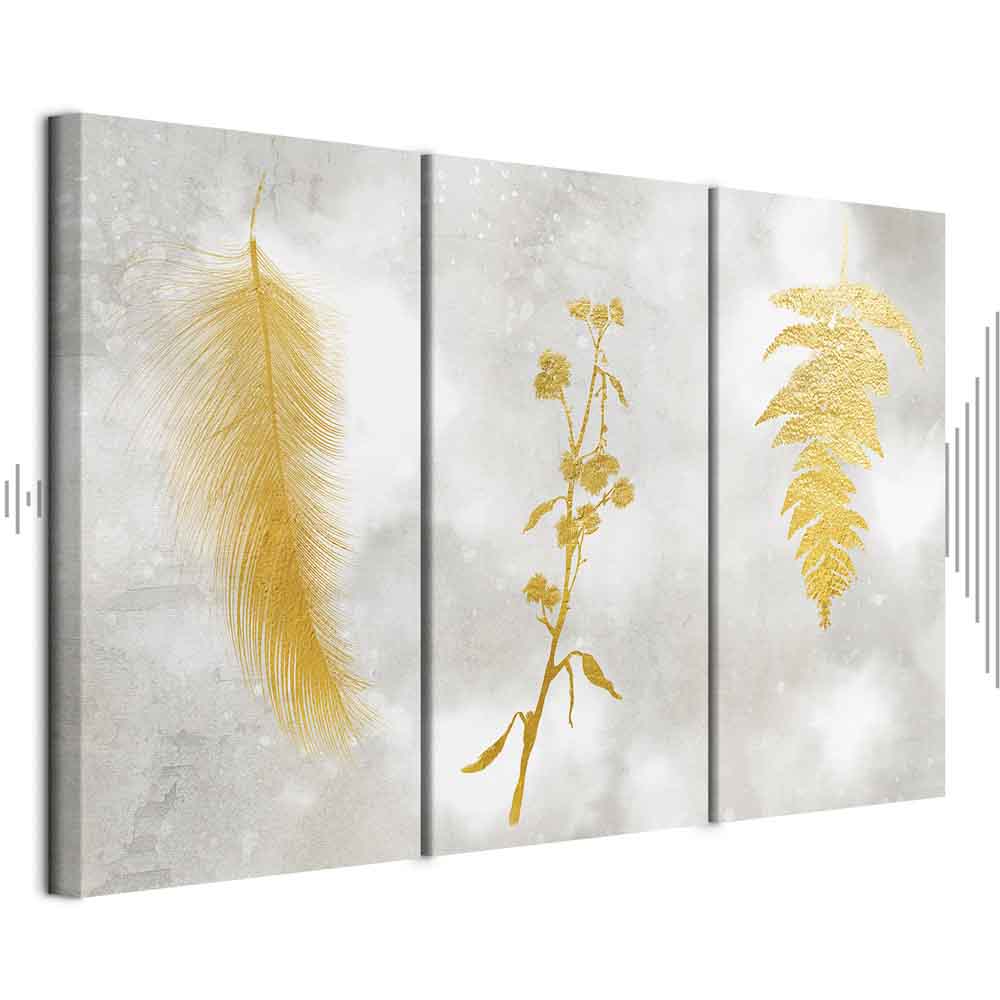 Leinwandbild - Delicate Chic (3 Parts)