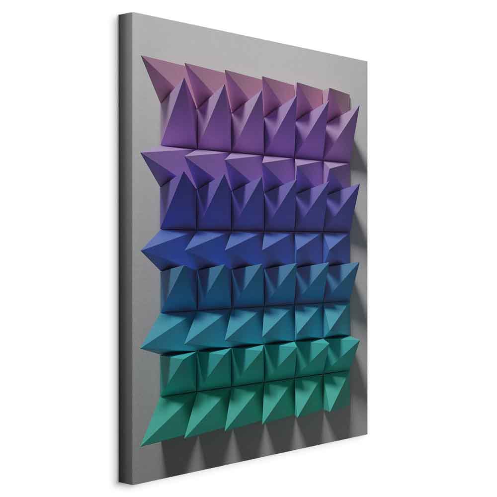 Leinwandbild - Uniform Motion (1 Part) Vertical
