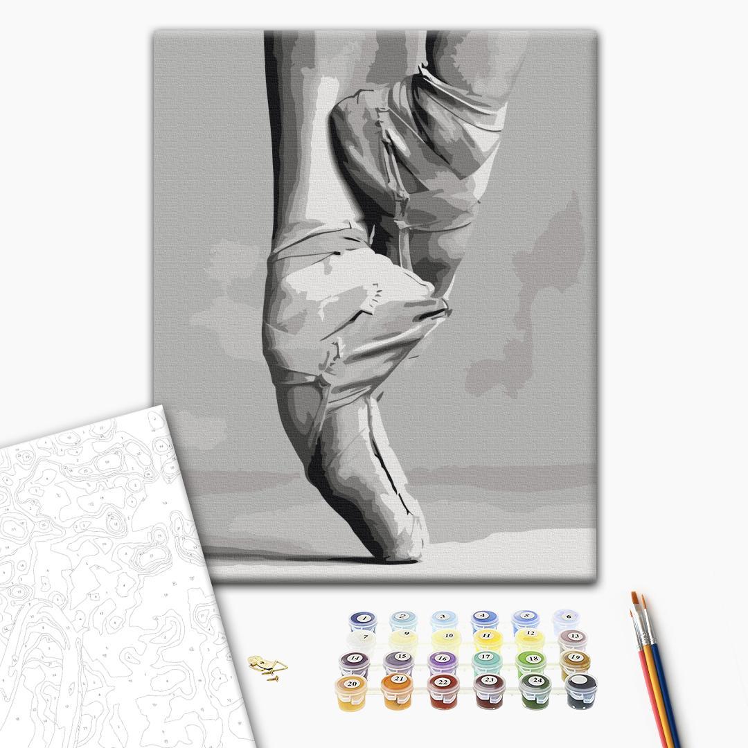 Malen nach Zahlen - Ballet Shoes
