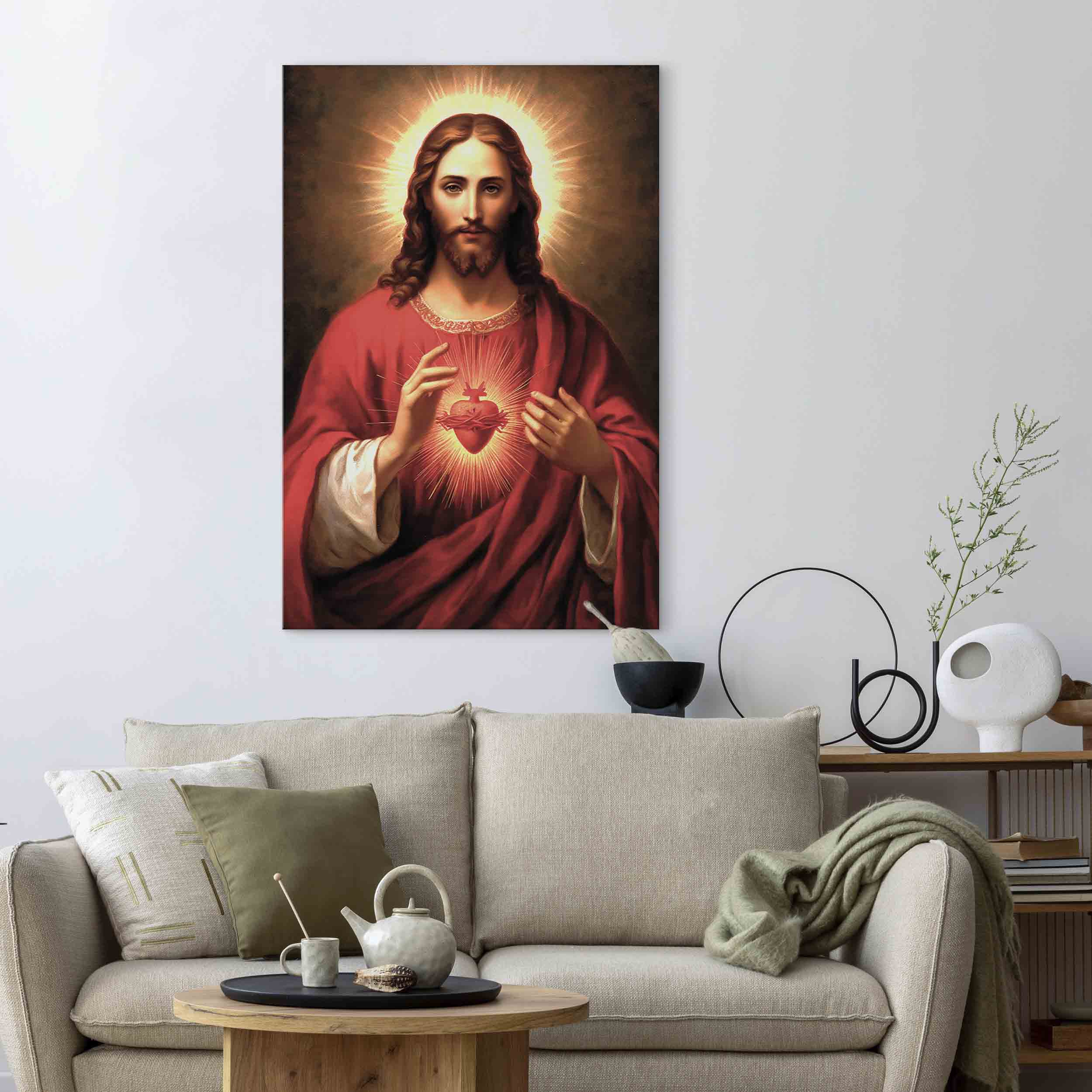 Murando Wandbild Groß Wohnzimmer Leinwand Bilder Kunstbilder Jesus Sakral