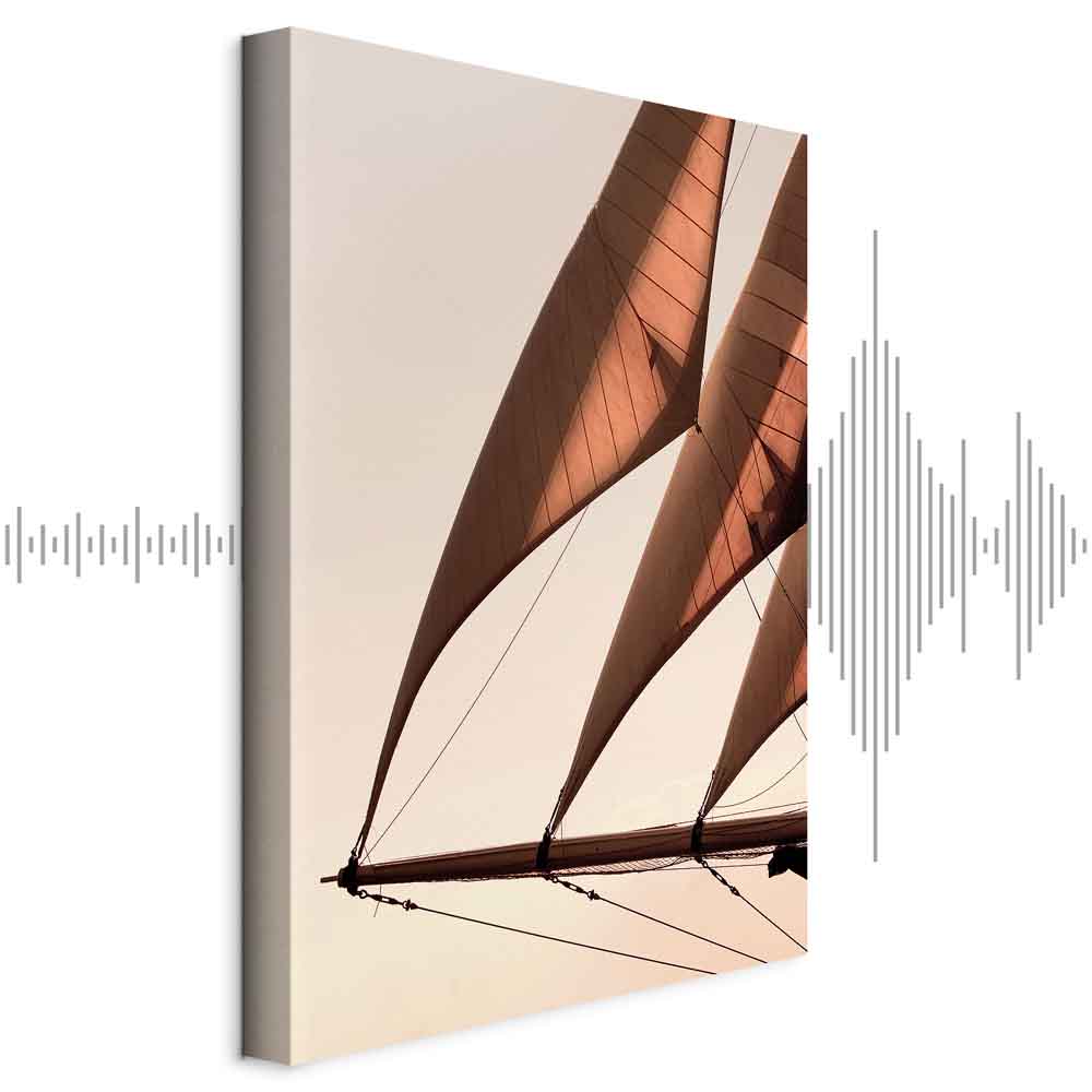 Leinwandbild - Sea Wind (1 Part) Vertical
