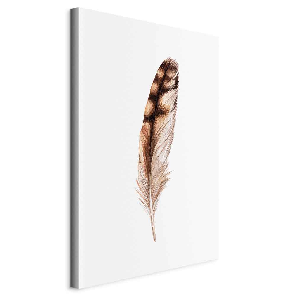Leinwandbild - Magic Feather (1 Part) Vertical