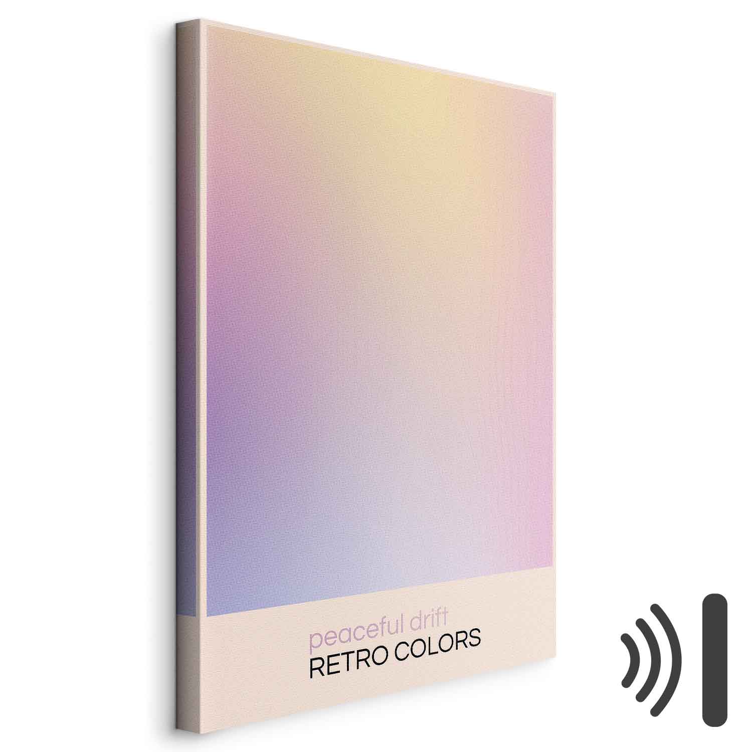 Leinwandbild - Peaceful Drift - Delicate Pastel Shades Creating a Harmonious Whole